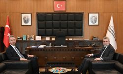 Başkan Görgel, KSÜ Rektörü Okumuş’u ağırladı!