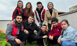 Gaziantep’te özel öğrencilerden anlamlı etkinlik! Fidanları toprakla buluşturdular…
