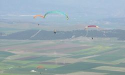 Gaziantep'te Yamaç Paraşütü Hedef Yarışması başladı