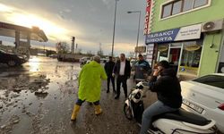 Gaziantep'in komşu ilçesi Birecik’te ekipler harekete geçti