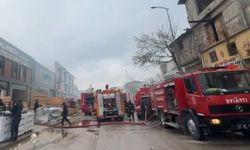 Gaziantep’te kereste imalathanesinde yangın