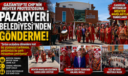 Gaziantep’te CHP’nin mehter protestosuna Pazaryeri Belediyesi’nden gönderme