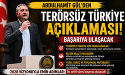 Abdulhamit Gül’den terörsüz Türkiye açıklaması! Başarıya ulaşacak