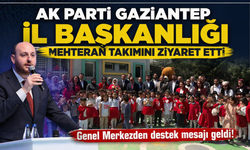 AK Parti Gaziantep İl Başkanlığı mehteran takımını ziyaret etti: Genel Merkezden destek mesajı geldi!