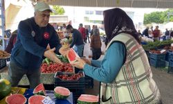 Mersin’de karpuz pazara dilim dilim düştü: Kilo fiyatı şaşırttı