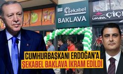 Cumhurbaşkanı Erdoğan’a Şekabel Baklava ikram edildi! Umut Yılmaz’ı aradı…