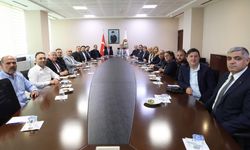 İnşaat sektörünün güncel durumu GSO’da değerlendirildi! Görüş alışverişinde bulunuldu