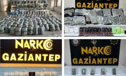 Gaziantep’te kilolarca uyuşturucu madde ele geçirildi: Onlarca şüpheli tutuklandı!