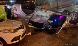 Gaziantep İpekyolu’nda yürekleri ağızlara getiren kaza!