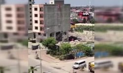 Kontrolsüz yıkım faciaya davetiye çıkardı! Kadın son anda kaçtı