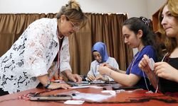 Gaziantep’te çarpana modern takılarda hayat buluyor