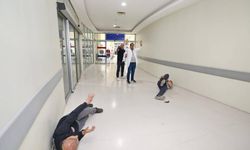 Gaziantep’te 'pembe kod' tatbikatı nefes kesti! Gerçeği aratmadı… (VİDEO HABER)