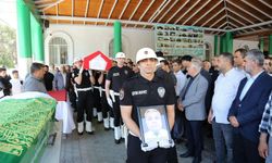 Gaziantep’te polis memuruna acı veda… Son yolculuğuna uğurlandı