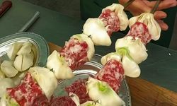 Gaziantep’te sarımsak kebabı sezonu başladı