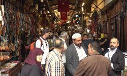 Gaziantep'in tarihi çarşılarında bayram yoğunluğu!
