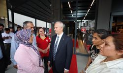 Başkan Tahmazoğlu vatandaşlarla iç içe!