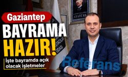 Katmerci o listeyi paylaştı! İşte Gaziantep’te bayram tatilinde açık olacak işletmeler…