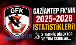 Gaziantep FK’nın 2025-2026 sezonu istatistikleri! 3 teknik direktör ve tüm skorlar…
