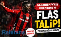 Gaziantep FK’nın yıldızı Bayo’ya flaş talip! Performansı göz dolduruyor