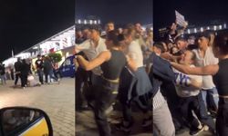 Konserde tekme ve yumruklar havada uçuştu
