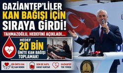 Gaziantepliler kan bağışı için sıraya girdi! Tahmazoğlu, hedefini açıkladı… İşte detaylar