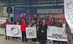 Gaziantep'te Türkiye Yamaç Paraşütü Hedef Yarışması sona erdi!