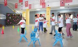 Gaziantep’te spor festivali, özel gereksinimli öğrencilerin yüzünü güldürdü