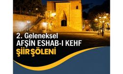 2. Geleneksel Afşin Eshab-I Kehf Şiir Şöleni