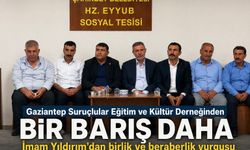 Gaziantep Suruçlular Derneği'nin girişimiyle iki aile barıştı: Kardeşlik kazandı!