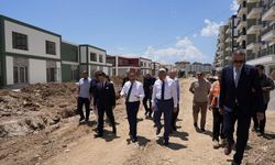 Gaziantep’te depremler sonrası hayata geçirilen projelerin yapımı sürüyor