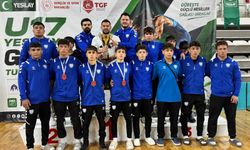Gaziantepli güreşçilerden Türkiye Kupası’nda büyük başarı!