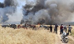 Gaziantep’te yürek yakan yangın! 400 dönüm alan kül oldu…