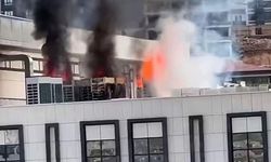 Gaziantep’te hükümet konağı binasında korkutan yangın!