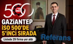 Gaziantep İSO 500’de 5’inci sırada