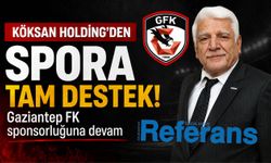 Köksan Holding’ten spora tam destek! Gaziantep FK sponsorluğuna devam
