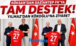 Köksan’dan Gaziantep FK’ya tam destek! Yılmaz’dan Kökoğlu’na ziyaret