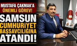 Mustafa Çakmak’a önemli görev! Samsun Cumhuriyet Başsavcılığına atandı…