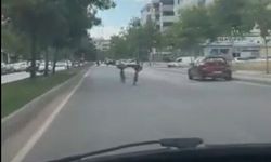 Gaziantep’te o gençler yeniden trafiğe çıktı! Hiç mi ders almadınız?