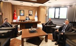 Aselsan Gaziantep Genel Müdürü Ateş’ten Rektör Doğan’a ziyaret! Değerlendirmelerde bulunuldu