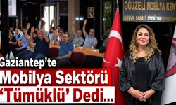 Gaziantep’te Mobilya sektörü ‘Tümüklü’ dedi…