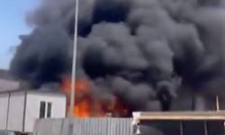 Gaziantep’te korku dolu anlar! KÜSGET’te yangın paniği...