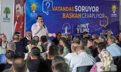 Başkan Yılmaz vatandaşlarla bir araya geldi! “Dülük cazibe merkezi olacak”