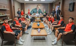 Yılmaz, Gaziantep’in şampiyonlarını ağırladı