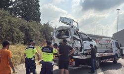 TAG Otoyolunda feci kaza! Anne ile oğlu hayatını kaybetti…