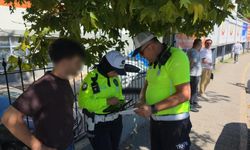 Ehliyet sevinci birkaç saat sürdü! Yayaya yol vermeyince iptal edildi