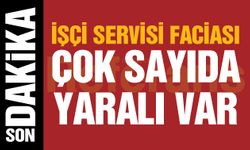 Bursa’da işçi servisi faciası! Çok sayıda yaralı var