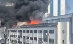 Gaziantep Halı Sarayı’nda yangın! Çok sayıda ekip sevk edildi