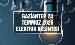 Gaziantep elektrik kesintileri | 23 Temmuz 2026 Perşembe