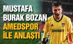 Gaziantep FK’dan ayrılan Mustafa Burak Bozan Amedspor ile anlaştı