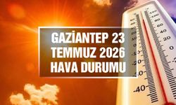Gaziantep günlük hava durumu | 23 Temmuz 2026 Perşembe